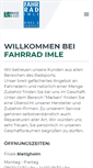 Mobile Screenshot of fahrrad-imle.de